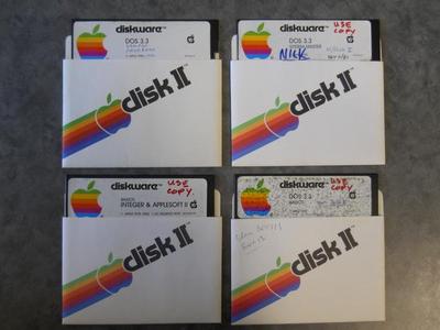 Apple Diskware 5 1/4" Disks