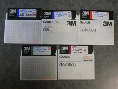 CP/M PITOT TUBE DATA 5 1/4" Disks