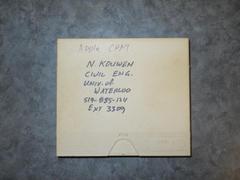 Apple CP/M Flume Data, Disk Box