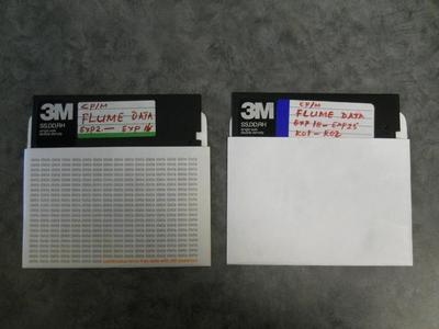 CP/M Flume Data 5 1/4" Disks