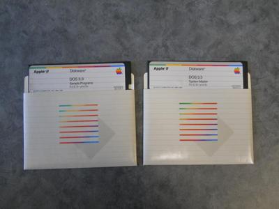 Apple II Diskware Dos 3.3 System Master