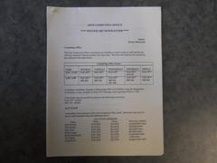 Arts Computing Office Winter 1987 Newsletter