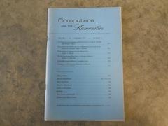 Computers and the Humanities Vol. 5, No. 3, January 1971