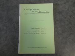 Computers and the Humanities Vol. 7, No. 1, September 1972