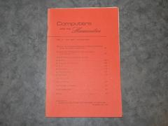 Computers and the Humanities Vol. 3, No. 5, May 1969