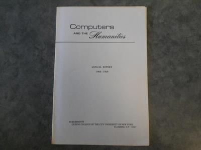 Computers and the Humanities Annual Report 1968-1969