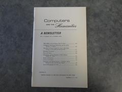 Computers and the Humanities Vol. 1, No. 4, March 1967