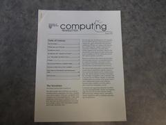 Computing Newsletter Winter 1994