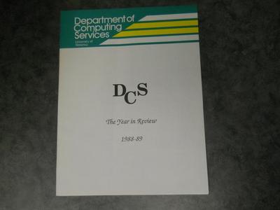 Department of Computer Services 1988/1989 - The Year in Review