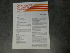 Department of Computer Services Newsletter #50