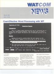 WATCOM News May/June 1986
